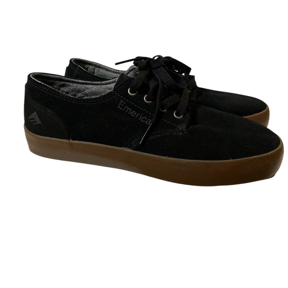 Emerica Romero Laced Youth Men’s 6 Black Gumsole Casual Sneakers Skate Shoes